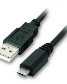 VCom Кабел USB 2.0 AM / Micro USB M 2.5A - CU271-0.5m