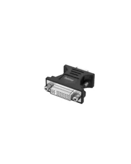 Адаптер HAMA VGA мъжко - DVI женско Full-HD 1080p Черен