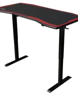 Alternative view of Геймърско бюро Nitro Concepts D16E, Carbon Red, Електрическо управление на височина