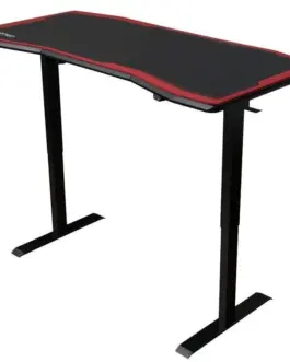 Alternative view of Геймърско бюро Nitro Concepts D16E, Carbon Red, Електрическо управление на височина