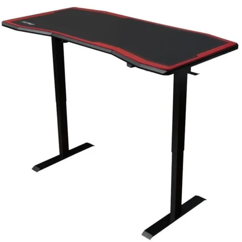 Alternative view of Геймърско бюро Nitro Concepts D16E, Carbon Red, Електрическо управление на височина