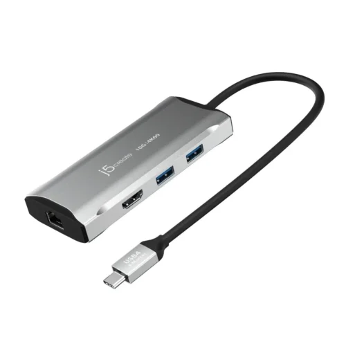 Alternative view of Докинг станция j5create JCD392 100W, USB-C, 10Gbps, 4K60