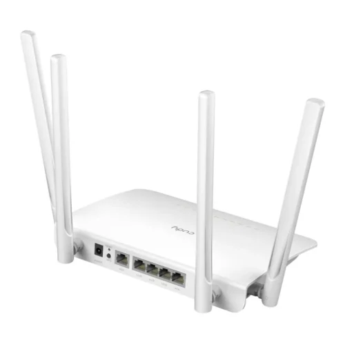 Alternative view of Безжичен рутер CUDY WR1300, Двубандов AC1200, 300+867 Mbps, 5x10/100/1000, Бял
