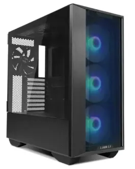 Кутия за компютър Lian-Li LANCOOL III RGB Mid-Tower Tempered Glass Черна