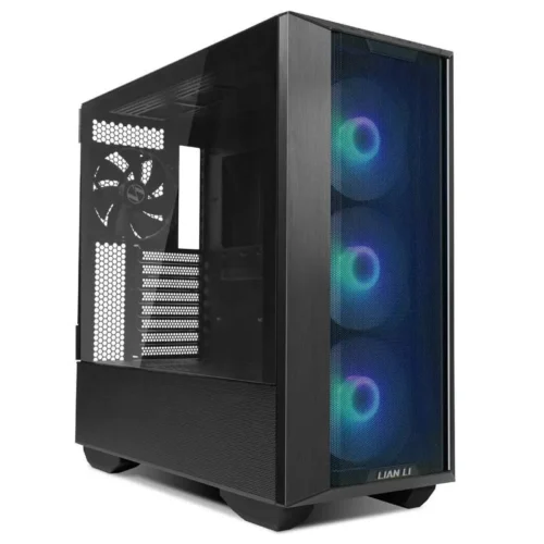 Кутия за компютър Lian-Li LANCOOL III RGB Mid-Tower Tempered Glass Черна