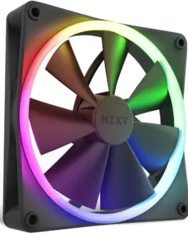 Вентилатор NZXT F140 RGB Черен