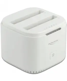 Станция Delock USB-C За 2 x 2.5Prime; SATA HDD / SSD Клониране