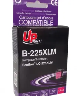 Мастилница UPRINT LC225XL BROTHER, Magenta