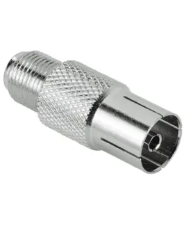 Антенен конектор HAMA 122488 F женско - Коаксиален женско Метален