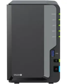 Alternative view of Сторидж Synology NAS Synology DS224+, За 2 диска, Малък и среден бизнес