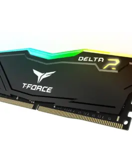 Alternative view of Памет за компютър Team Group T-Force Delta RGB Black, DDR4, 32GB (2x16GB), 3600MHz, 1.35V