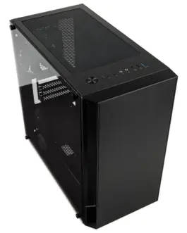 Alternative view of Кутия за компютър Kolink Citadel Tempered Glass, Micro-ATX, Черен