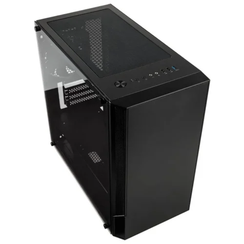 Alternative view of Кутия за компютър Kolink Citadel Tempered Glass, Micro-ATX, Черен