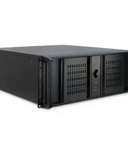 Кутия за компютър InterTech 4U-4098-S 4U 19" Чернa