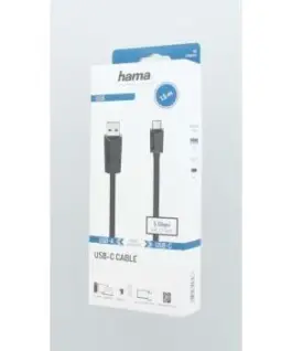 Alternative view of Кабел HAMA USB-C мъжко-USB- A  3.2 Gen.1 мъжко , 5Gbit/s, 1.5 м., Черен