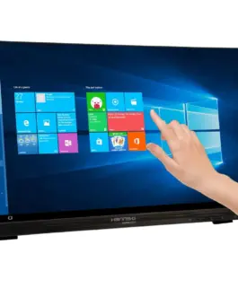 Alternative view of Тъч монитор HANNSPREE HT225HPB, LED, 21.5 inch, Wide, Full HD, Display Port, VGA, HDMI, Черен