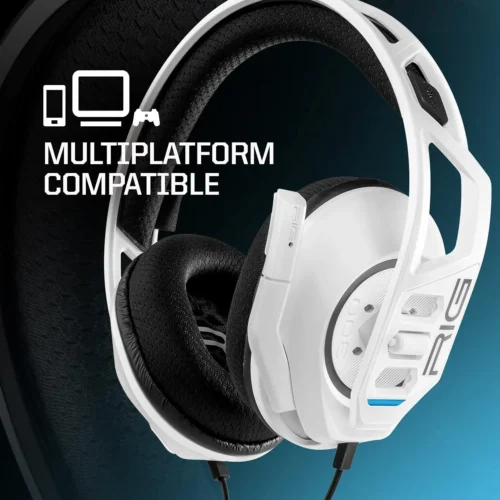 Alternative view of Геймърски слушалки Nacon RIG 300 PRO HS - Бяло
