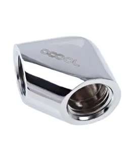 Alternative view of Въртящ се L-конектор Alphacool Eiszapfen, G1/4 AG auf G1/4 IG, Сребрист