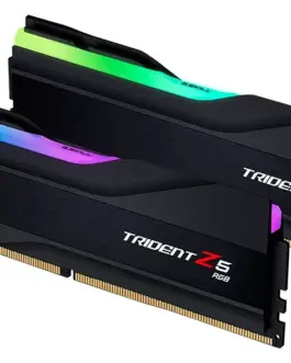 Alternative view of Памет за компютър G.SKILL Trident Z5 Black RGB 32GB (2x16GB) DDR5 7600MHz CL36