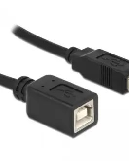 Alternative view of Кабел Delock USB-B мъжко - USB-B женско, 5 м, USB2.0