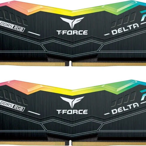 Памет за компютър Team Group T-Force Delta RGB DDR5 32GB (2x16GB) 6000MHz CL40