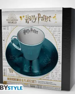 Alternative view of Комплект ABYSTYLE HARRY POTTER Mirror mug and plate set Patronus, Чаша, Подложка