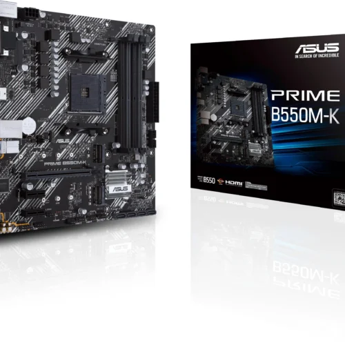 Alternative view of Дънна платка ASUS Prime B550M-K, socket AM4