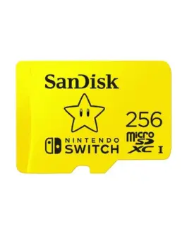 Карта памет SanDisk for Nintendo Switch microSDXC UHS-I 256GB До 100MB/s