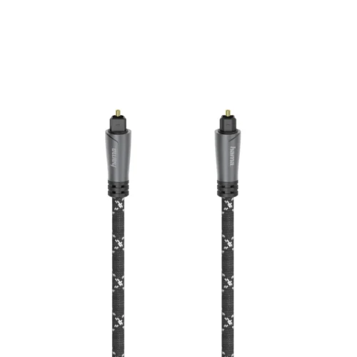Оптичен аудио кабел HAMA 205140 ODT plug (Toslink) Метални накрайници 3 м