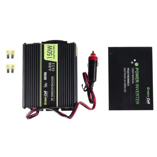 Alternative view of Инвертор GREEN CELL 12V/150W