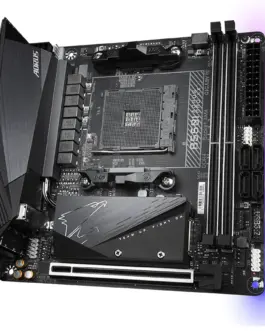 Alternative view of Дънна платка GIGABYTE B550I AORUS PRO AX, Socket AM4