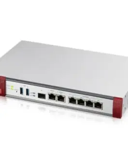 Alternative view of Защитна стена ZYXEL USG FLEX 200 UTM BDL, 10/100/1000, 4x LAN/DMZ, 2x WAN, 1xSFP, 2xUSB, с включени лицензи за
