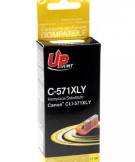 Мастилница UPRINT CLI 571XL-M CANON, Yellow
