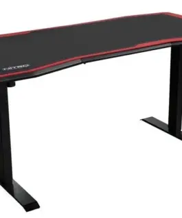 Геймърско бюро Nitro Concepts D16E Carbon Red Електрическо управление на