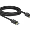 Кабел Delock DisplayPort 2.0 мъжко - DisplayPort 2.0 мъжко 3.0м 54 Gb/s