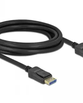 Кабел Delock DisplayPort 2.0 мъжко - DisplayPort 2.0 мъжко 3.0м 54 Gb/s