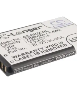 Батерия за телефон CAMERON SINO BL-5C за Nokia 105 2700 3110 5130 6230 E50 3.7V