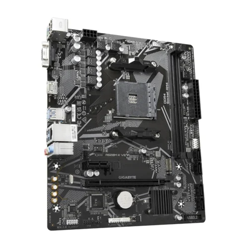 Alternative view of Дънна платка GIGABYTE A520M K V2, Socket AM4