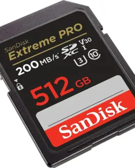 Alternative view of Карта памет SANDISK Extreme PRO SDHC, 512GB