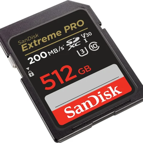 Alternative view of Карта памет SANDISK Extreme PRO SDHC, 512GB