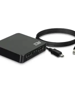 Alternative view of HDMI Сплитер ACT AC7835, 1/2, 4K@30Hz, USB, Черен