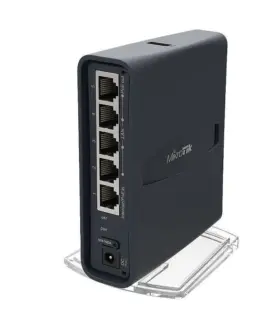 Alternative view of Рутер MikroTik hap ac Lite RB952Ui5ac2nDTC, CPU 650MHz, 2.4/5GHz AP, 5x10/100, POE, USB, WiFi