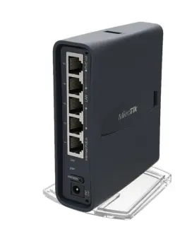 Alternative view of Рутер MikroTik hap ac Lite RB952Ui5ac2nDTC, CPU 650MHz, 2.4/5GHz AP, 5x10/100, POE, USB, WiFi