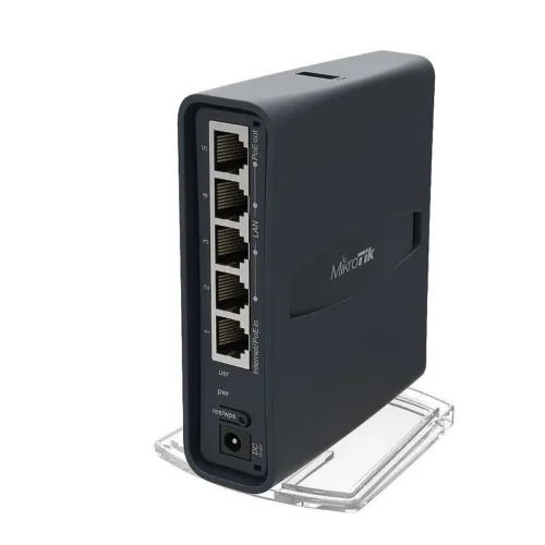 Alternative view of Рутер MikroTik hap ac Lite RB952Ui5ac2nDTC, CPU 650MHz, 2.4/5GHz AP, 5x10/100, POE, USB, WiFi