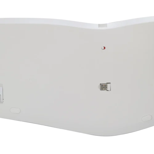 Клавиатура Delux GM902 безжична/Bluetooth бяла US Layout