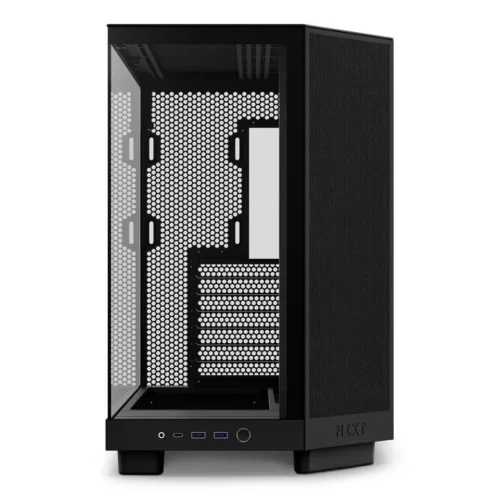 Кутия за компютър NZXT H6 Flow Matte Black – Middle Tower