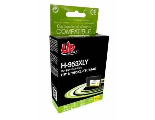 Мастилница UPRINT F6U18AE, HP 953XL, OfficeJet Pro 8210/8710/7720, 25 ml, Yellow