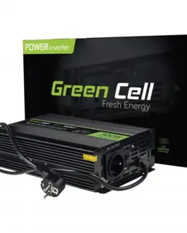 Инвертор UPS GREEN CELL 12V 300W/600W Pure Sine Wave