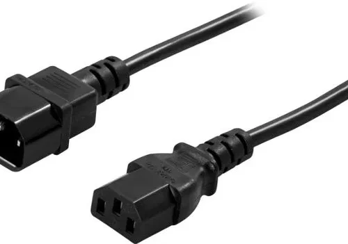 Кабел PowerWalker IEC C13/C 14 - 180 m 10A 0.75 mm2