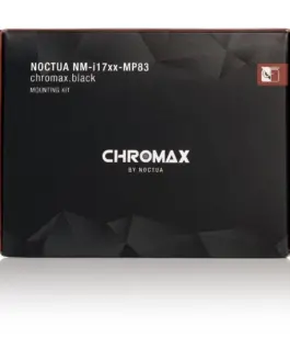 Alternative view of Noctua Mounting KIT LGA1700 - NM-i17xx-MP83-chromax.black, Air Tower Coolers - NH-D15 chromax.black, NH-D15S chromax.black